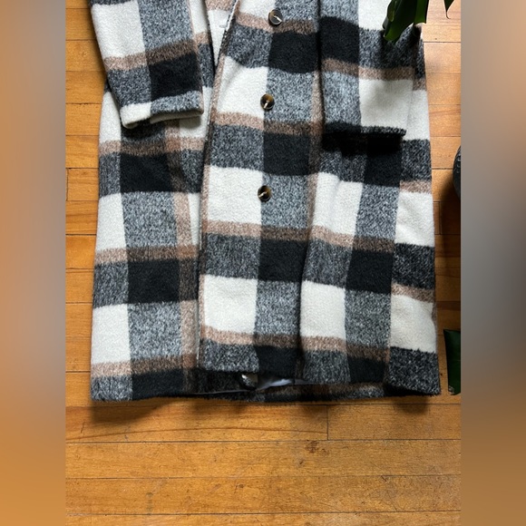 Boohoo Oversized Wool Coat - Picture 3 of 5